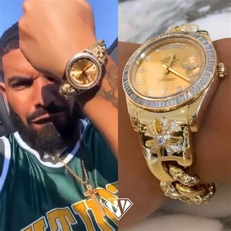 chrome hearts rolex bracelet|drake rolex.